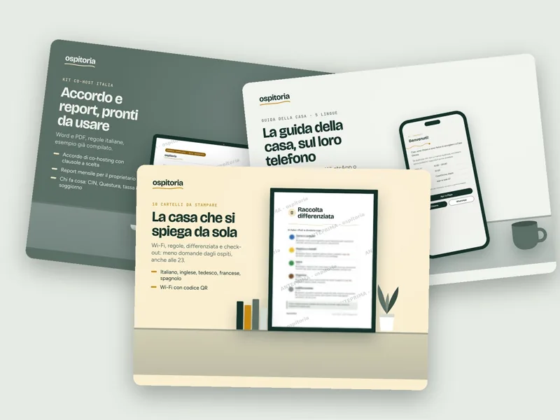 I prodotti del pacchetto Kit Co-host completo